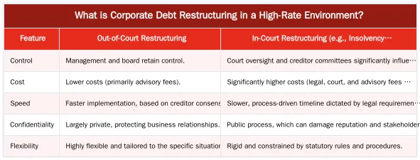 What is Corporate Debt Restructuring in a High-Rate Environment? — Strategies for Corporate Debt Restructuring in a High-Rate Environment
